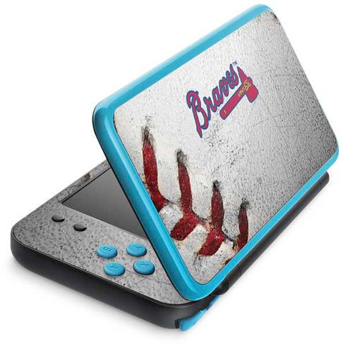 MLB Atlanta Braves Game Ball Nintendo 2DS XL (2017) Skin